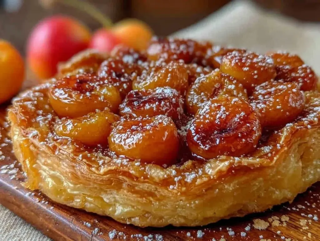 tarte aux mirabelles feuilletée - featured image
