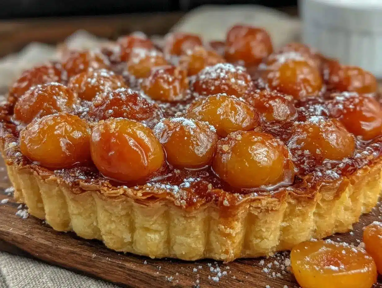 tarte aux mirabelles feuilletée preparation steps