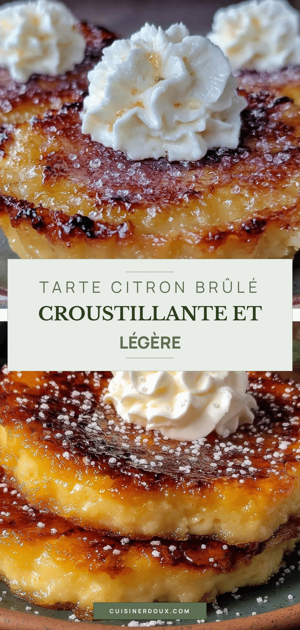 tarte citron brûlé mascarpone légère recipe