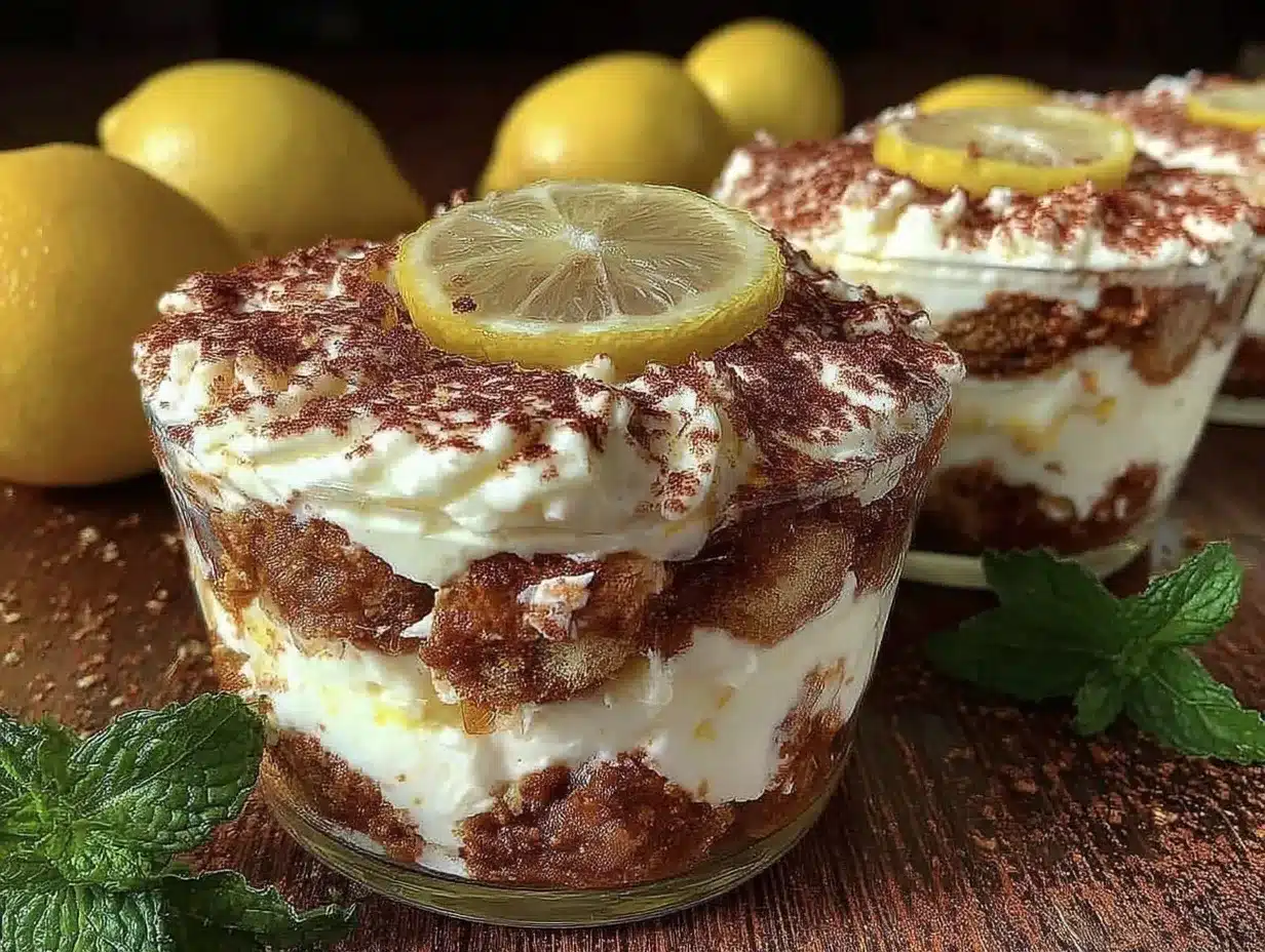tiramisu citron limoncello preparation steps