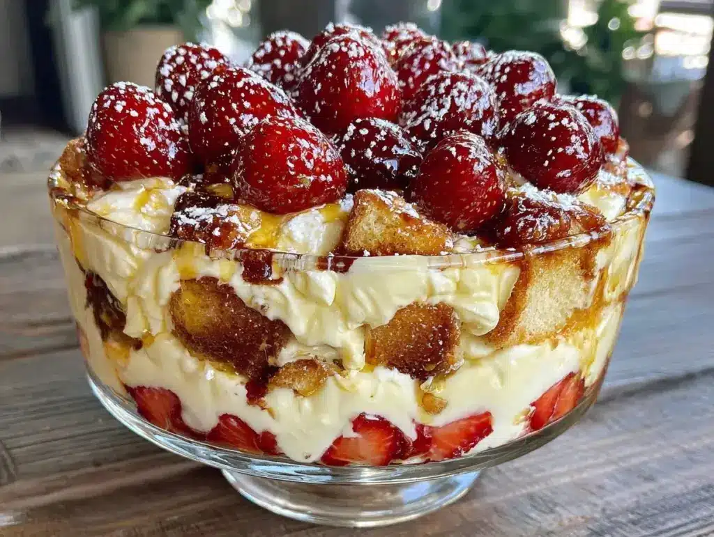 tiramisu fraise crémeux au limoncello - featured image