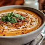 velouté de butternut rôti au lait de coco et curry - featured image