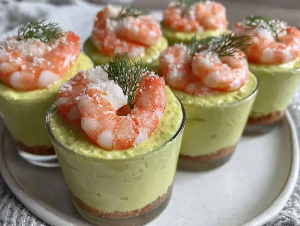 verrines avocat crevettes aneth - featured image
