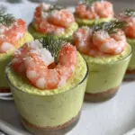 verrines avocat crevettes aneth - featured image