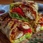 wraps rigolos au poulet express - featured image