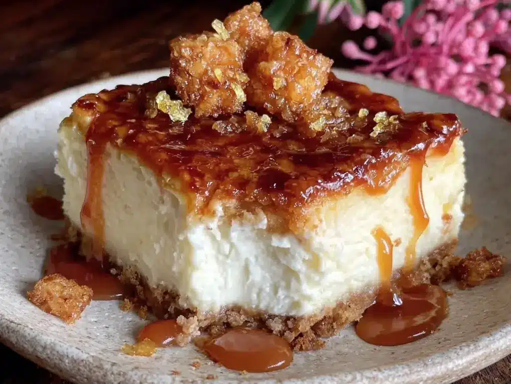 bars au cheesecake pain dépices - featured image