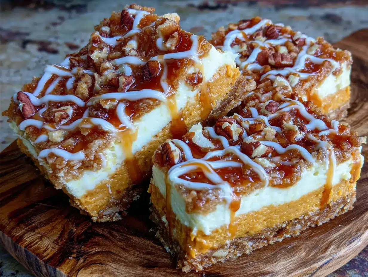 bars cheesecake potiron halloween preparation steps