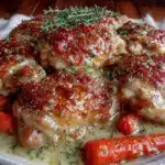 blanquette de poulet aux carottes et thym - featured image