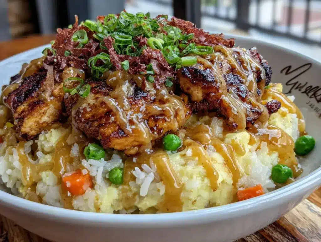 bols poulet-riz prêts en 5 minutes - featured image