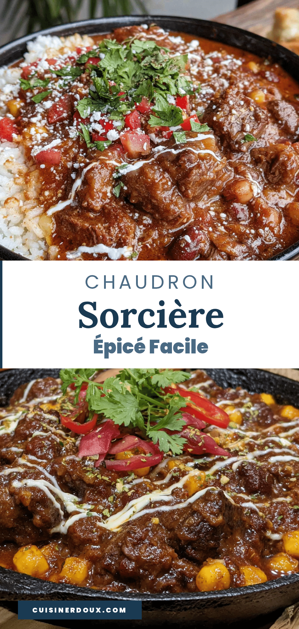 chaudron de sorcière épicé facile recipe