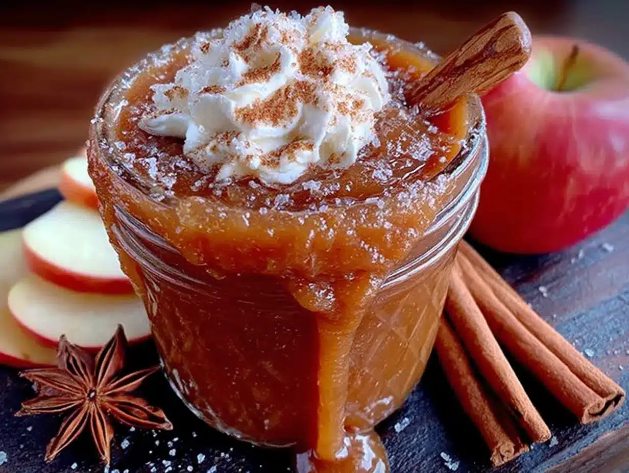 compote de pommes à la cannelle sans sucres ajoutés preparation steps