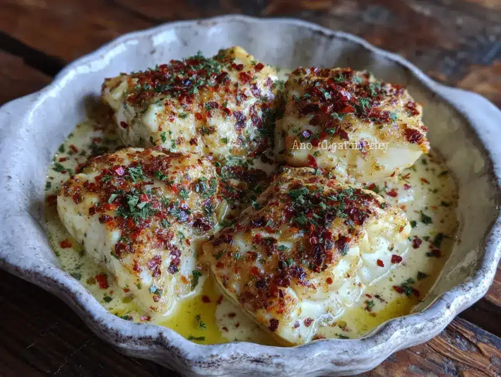 crémeuse cassolette de poisson aux poireaux - featured image