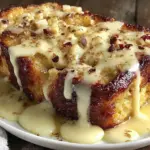 créméux pain perdu aux roulés cannelle et sauce vanille - featured image