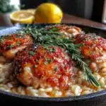 crémeux poulet citron orzo one-pot - featured image