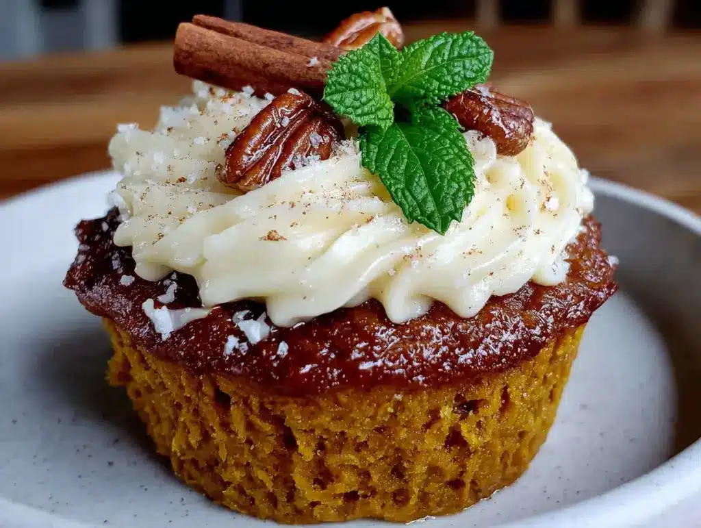 cupcake latté à la citrouille - featured image