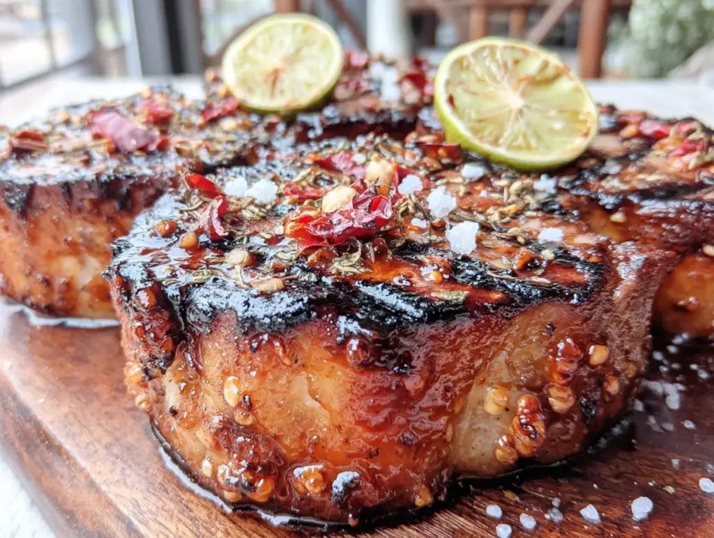 épis de maïs grillés au miel chipotle - featured image