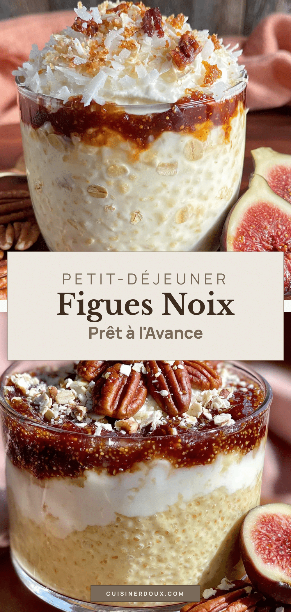 flan à lavoine figue et noix recipe