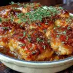 fondant poulet miel ail slow cooker - featured image