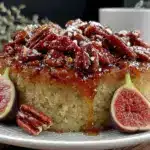 gâteau renversé aux figues et beurre noisette moelleux - featured image