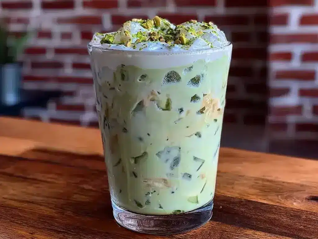 matcha coconut latte 3 ingrédients - featured image