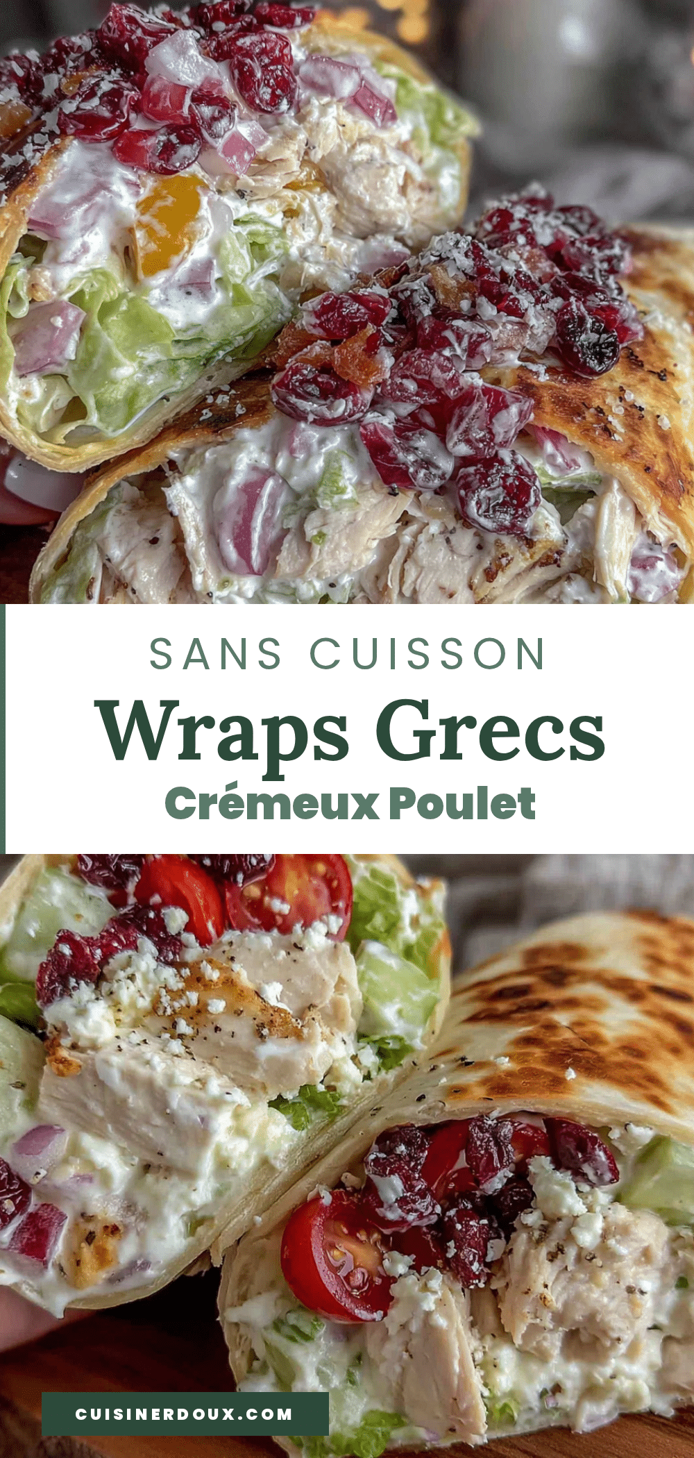 Salade de poulet au yaourt grec sans cuisson recipe