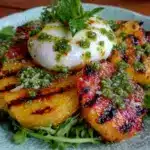 salade estivale pêche burrata et basilic - featured image
