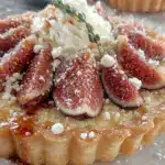 tarte aux figues chèvre et miel balsamique - featured image