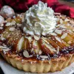 tarte normande aux pommes crémeuse - featured image