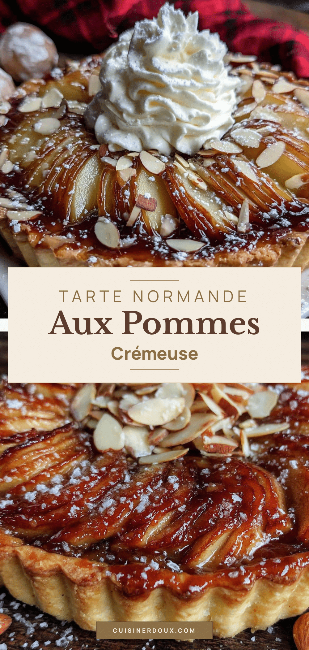 tarte normande aux pommes crémeuse recipe