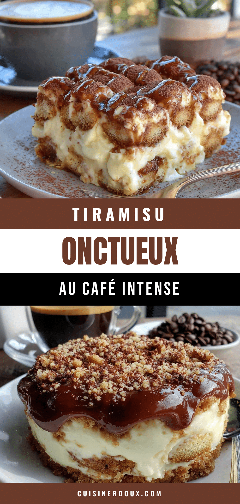 tiramisu onctueux au café intense recipe