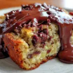 banana bread ultra fondant au chocolat - featured image