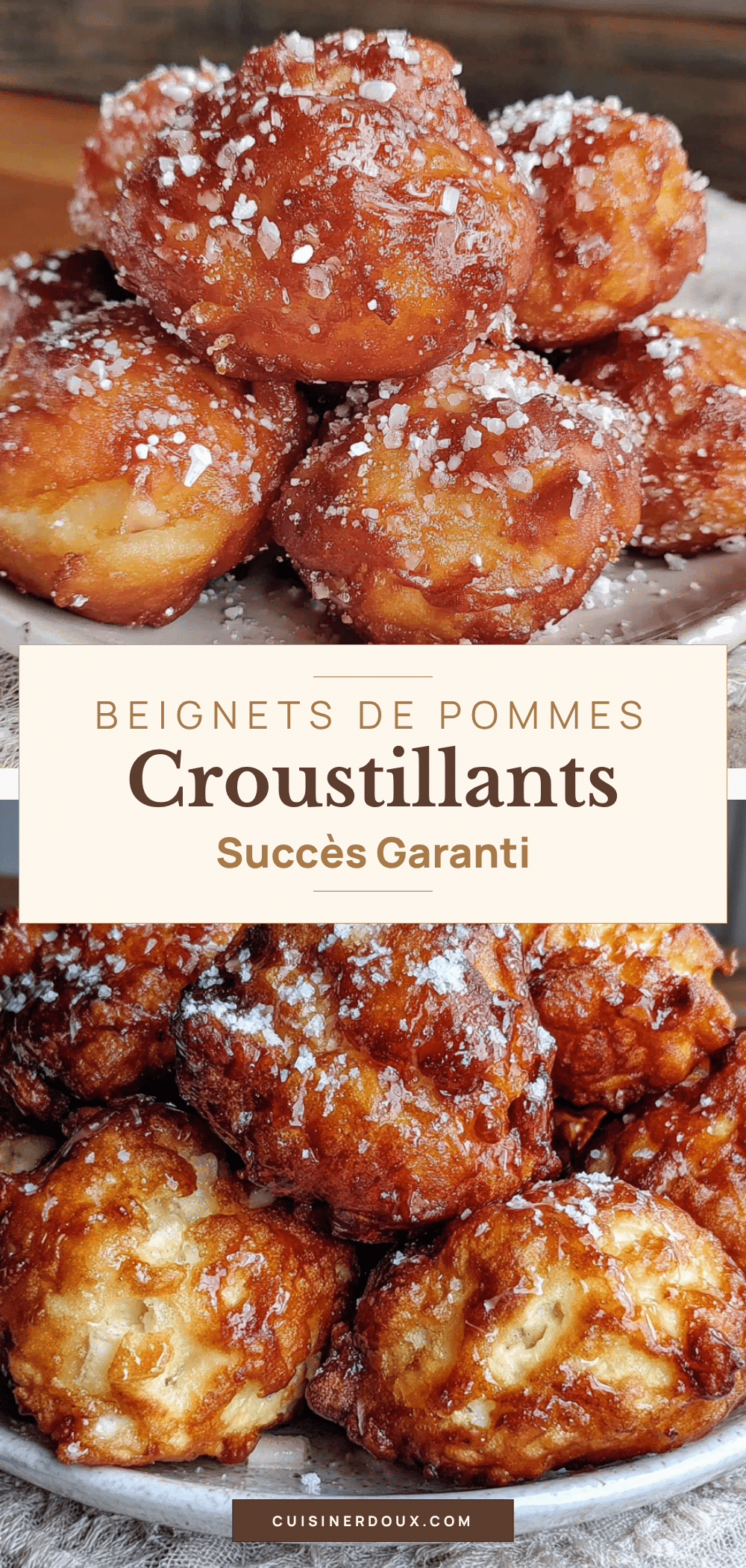 beignets de pommes croustillants recipe
