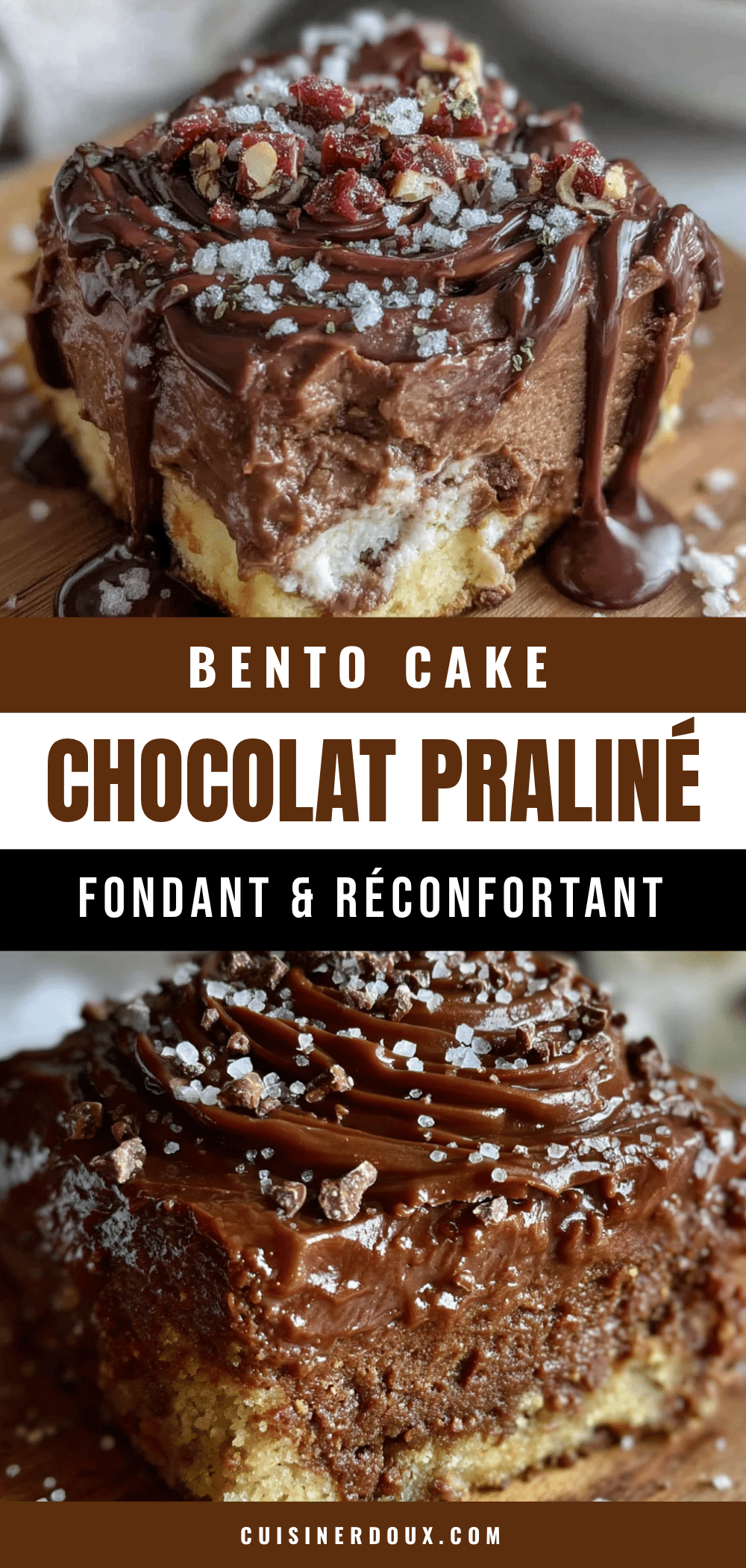 bento cake chocolat praliné recipe