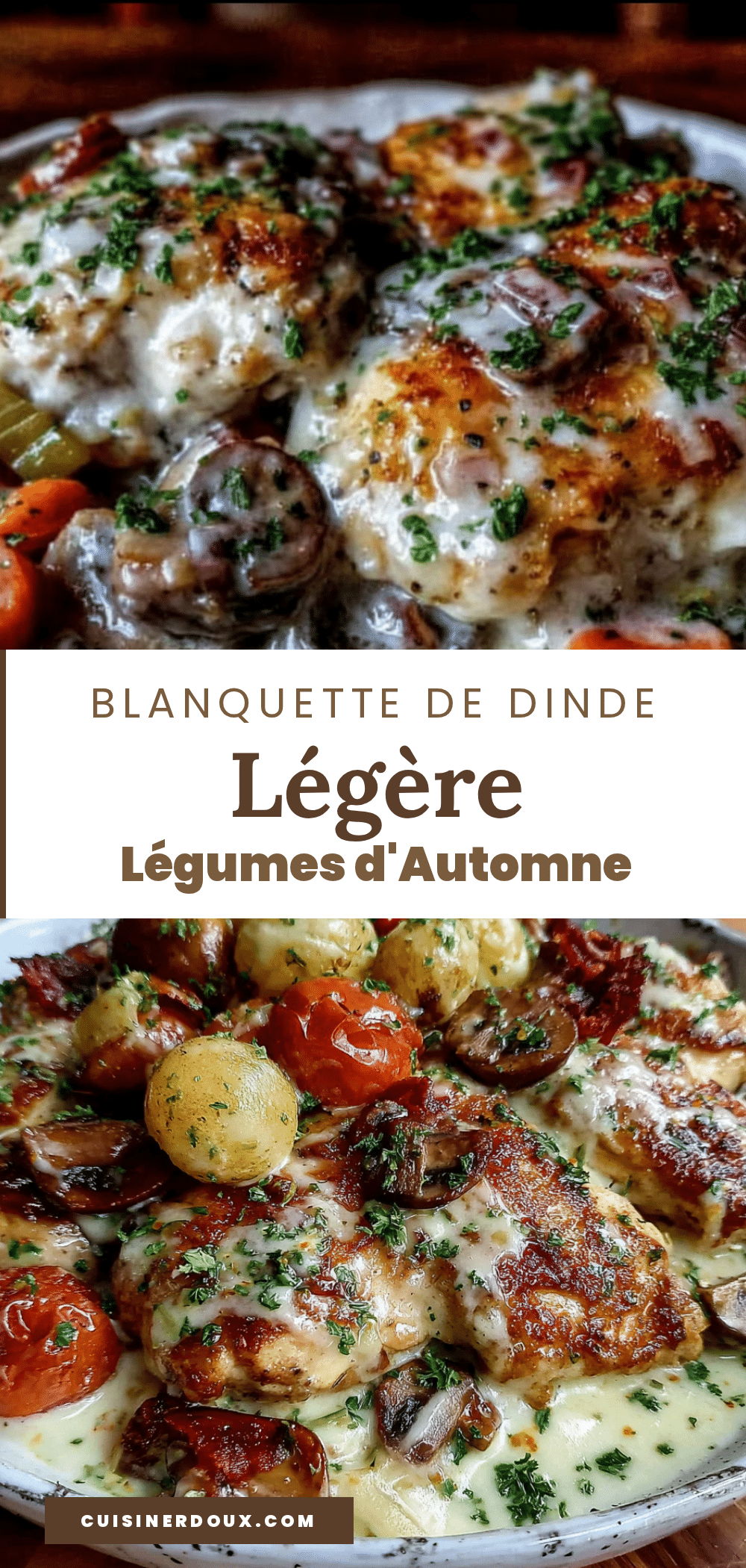 blanquette de dinde légère aux légumes dautomne recipe