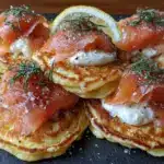 blinis au saumon fumé et aneth - featured image