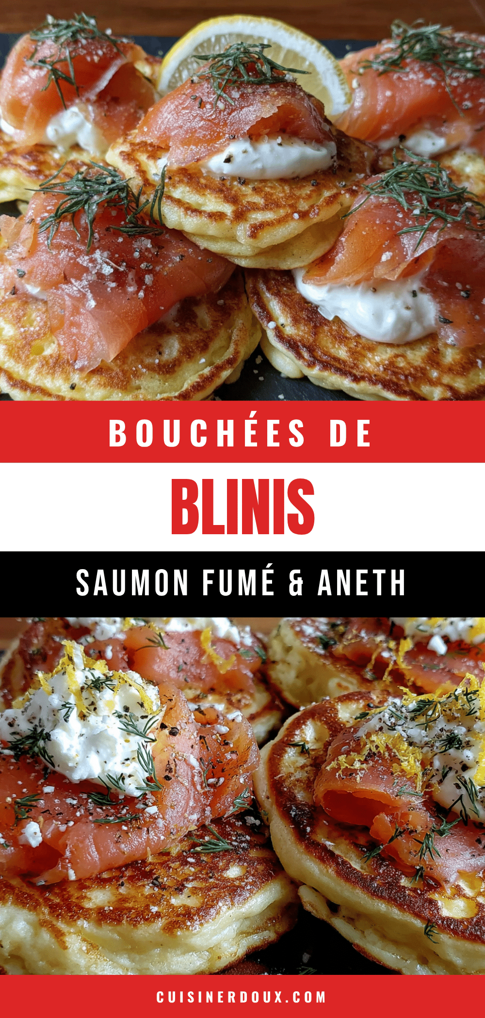 blinis au saumon fumé et aneth recipe