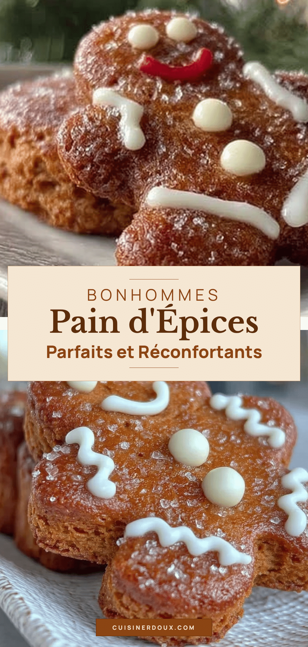 bonhommes en pain dépices recipe