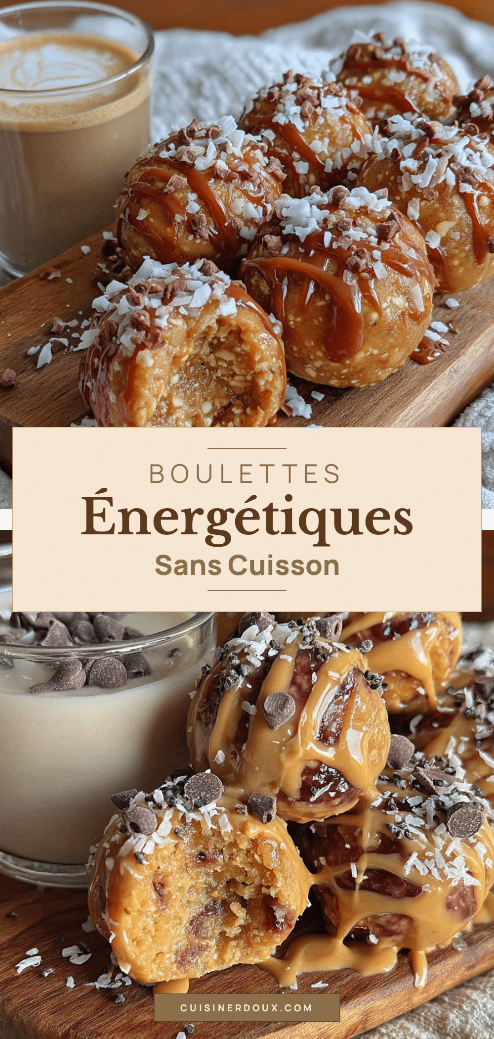 bouchées énergétiques au beurre de cacahuète recipe