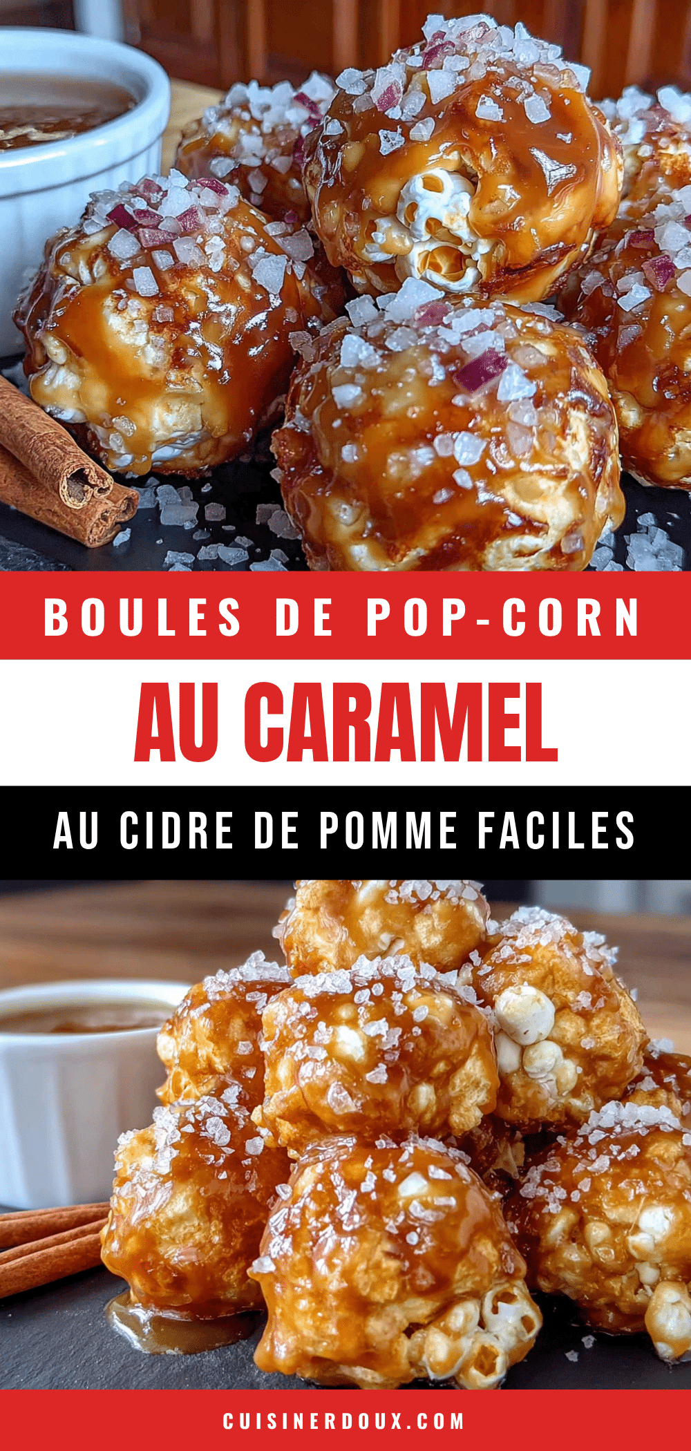 boules de pop-corn au caramel au cidre de pomme faciles recipe