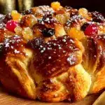 brioche de Noël aux fruits confits - featured image