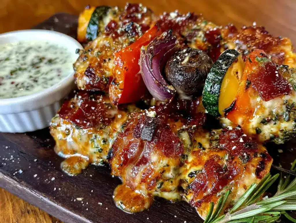 brochettes de lรฉgumes raclette rapides et fondantes - featured image