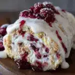 bûche glacée vanille framboise - featured image