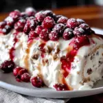 bûche glacée vanille framboise légère - featured image