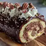 bûche marrons-chocolat sans cuisson - featured image