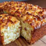 cake salé au jambon et emmental - featured image