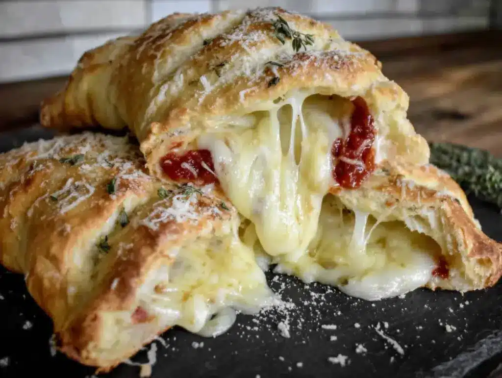 calzone momie au fromage fondant - featured image
