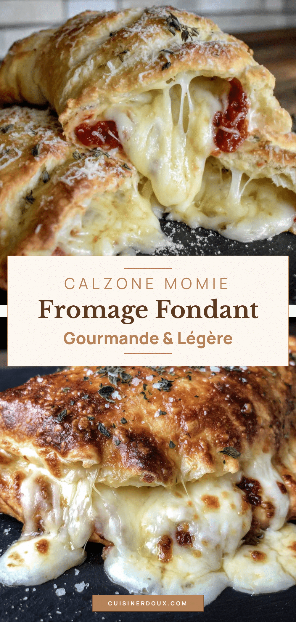 calzone momie au fromage fondant recipe