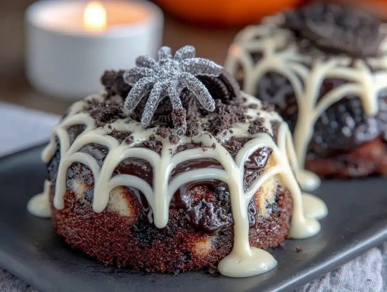 cheesecake noir velours halloween preparation steps