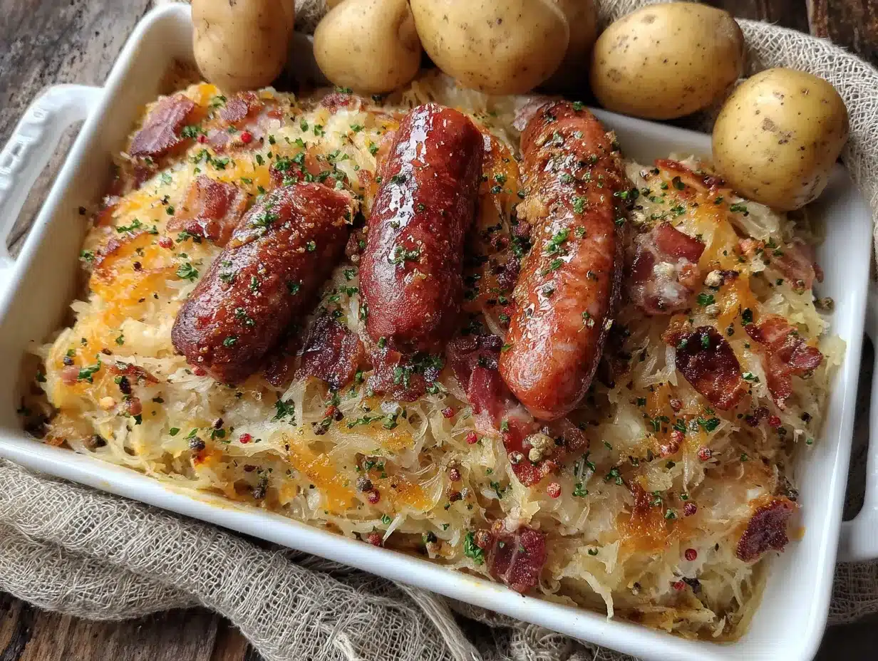 choucroute alsacienne rapide trois viandes preparation steps