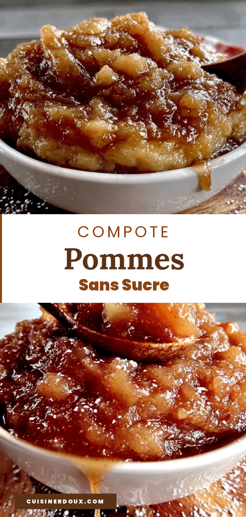 compote de pommes maison sans sucre recipe